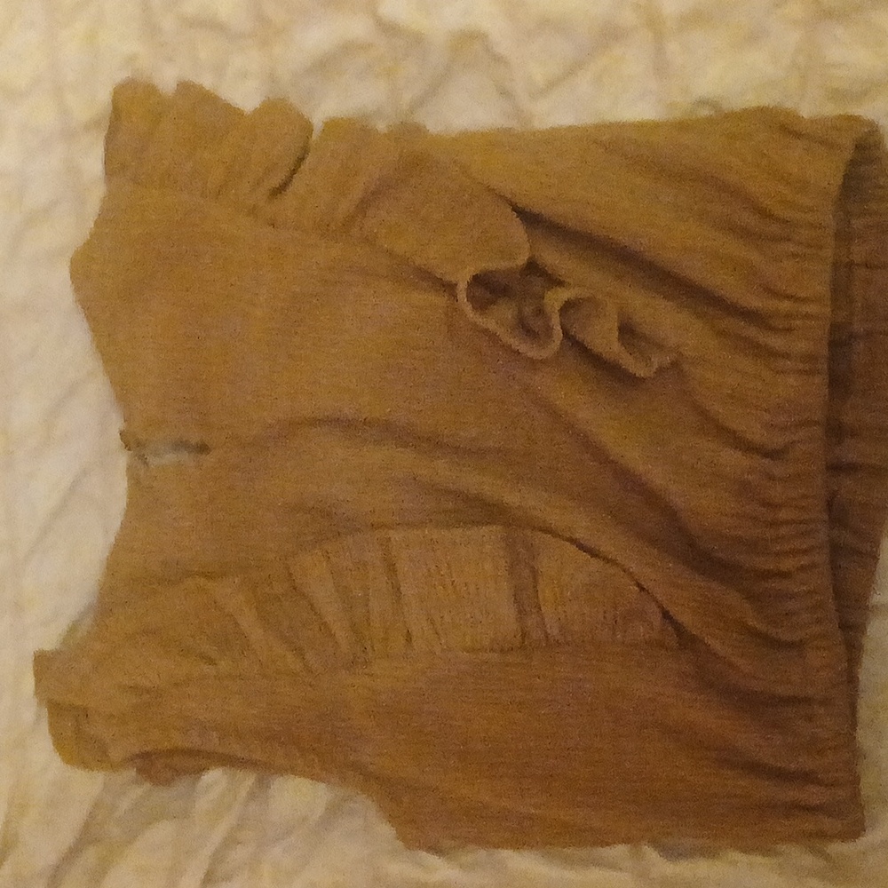 Kids Ruffle Ribbed Top - Picture 3 of 3